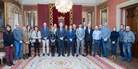 Pamplona City Council welcomes the ABANZA team