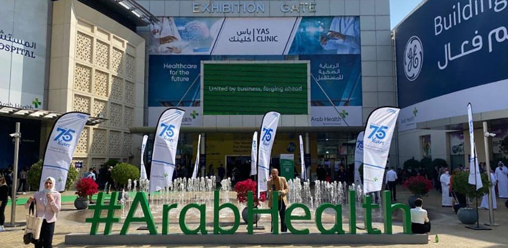 Arab Health Exhibition in Dubai.